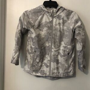 All in Motion Kids‎ White Camp Hooded Jacket Size Small